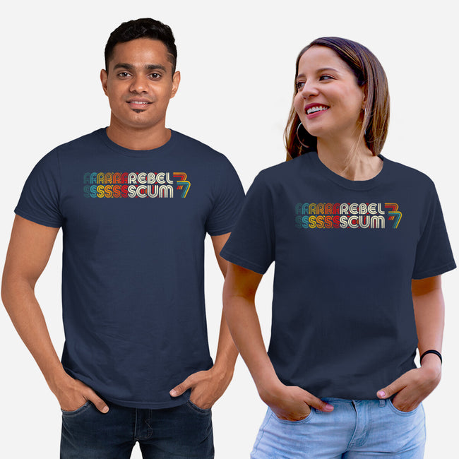 Rebel Scum 77-Unisex-Basic-Tee-rocketman_art