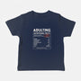Adulting Facts-Baby-Basic-Tee-GODZILLARGE