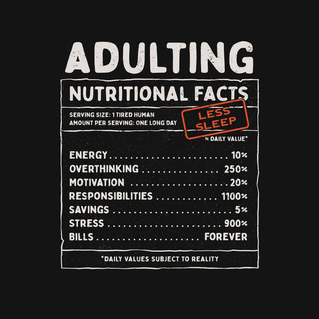 Adulting Facts-Mens-Long Sleeved-Tee-GODZILLARGE