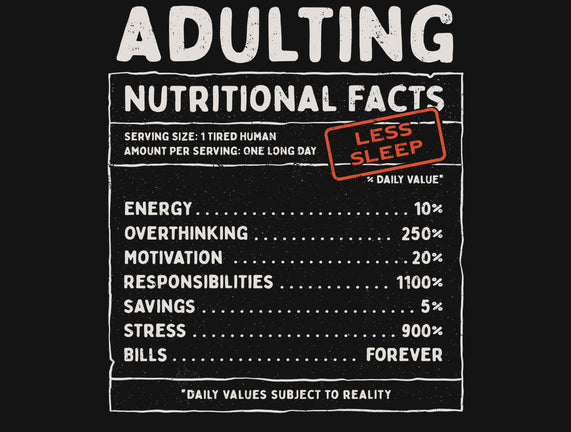Adulting Facts