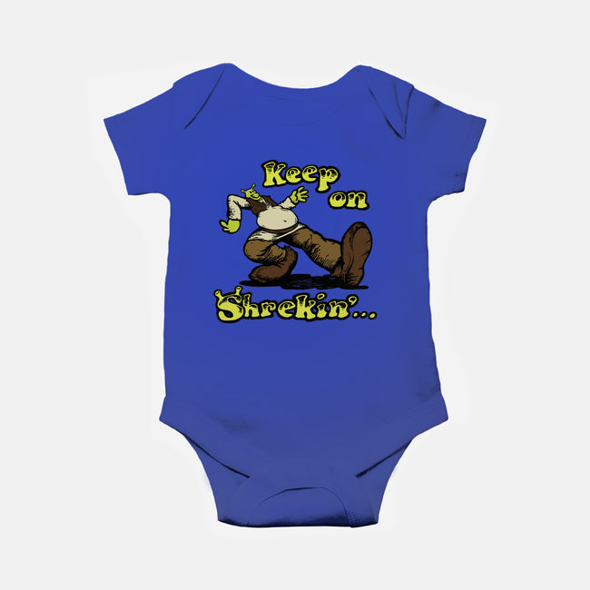 Keep On Shrekin-Baby-Basic-Onesie-joshua_millustrator