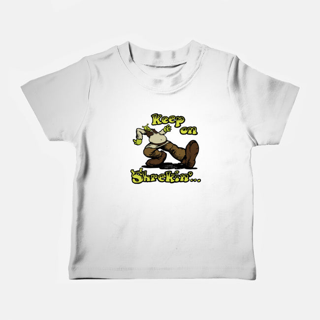 Keep On Shrekin-Baby-Basic-Tee-joshua_millustrator