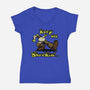 Keep On Shrekin-Womens-V-Neck-Tee-joshua_millustrator