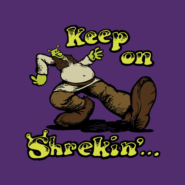 Keep On Shrekin-Womens-Fitted-Tee-joshua_millustrator