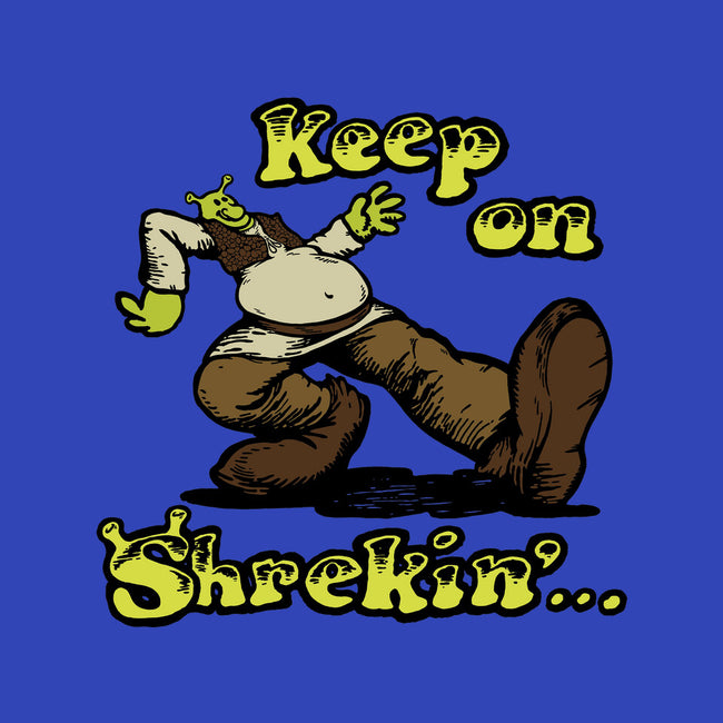 Keep On Shrekin-Womens-V-Neck-Tee-joshua_millustrator