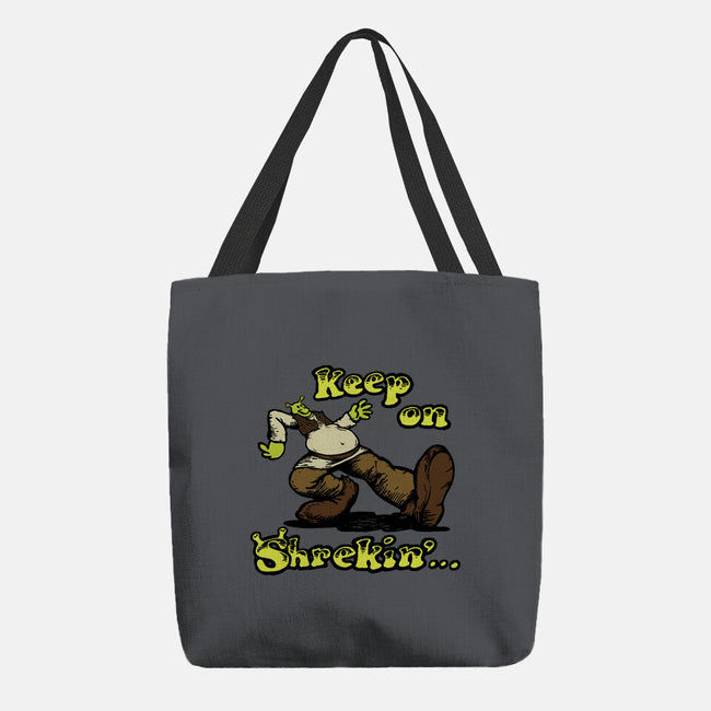 Keep On Shrekin-None-Basic Tote-Bag-joshua_millustrator