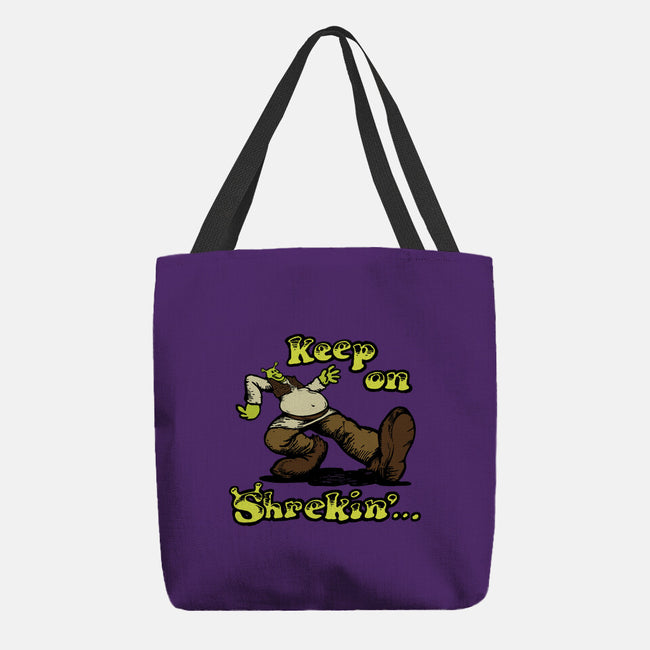 Keep On Shrekin-None-Basic Tote-Bag-joshua_millustrator