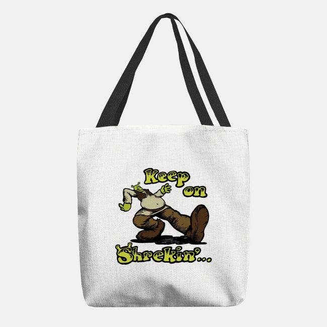 Keep On Shrekin-None-Basic Tote-Bag-joshua_millustrator