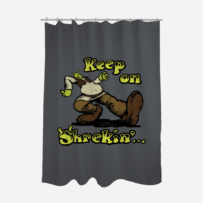 Keep On Shrekin-None-Polyester-Shower Curtain-joshua_millustrator