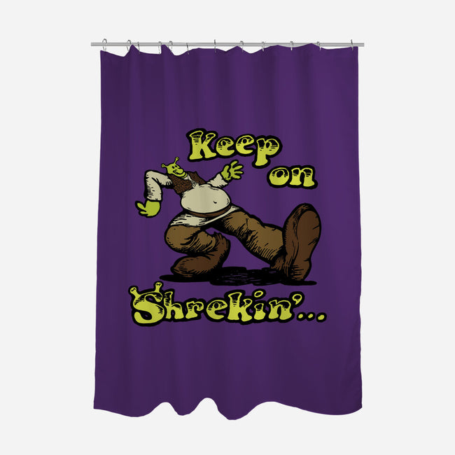 Keep On Shrekin-None-Polyester-Shower Curtain-joshua_millustrator