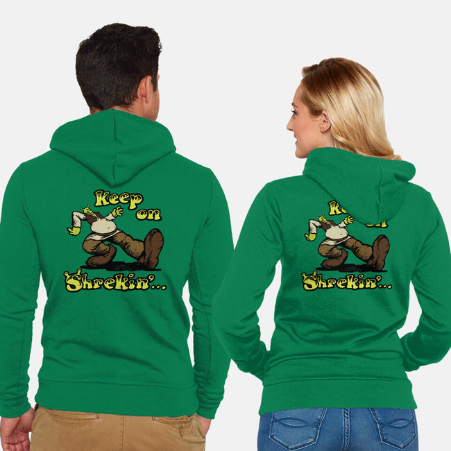 Keep On Shrekin-Unisex-Zip-Up-Sweatshirt-joshua_millustrator