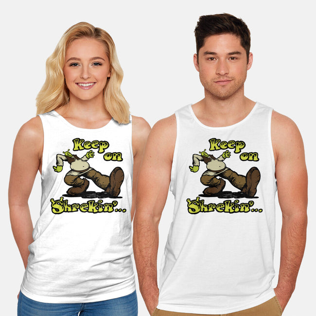 Keep On Shrekin-Unisex-Basic-Tank-joshua_millustrator