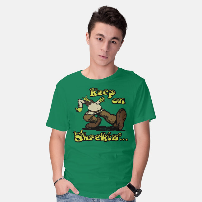 Keep On Shrekin-Mens-Basic-Tee-joshua_millustrator