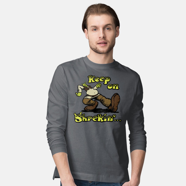 Keep On Shrekin-Mens-Long Sleeved-Tee-joshua_millustrator