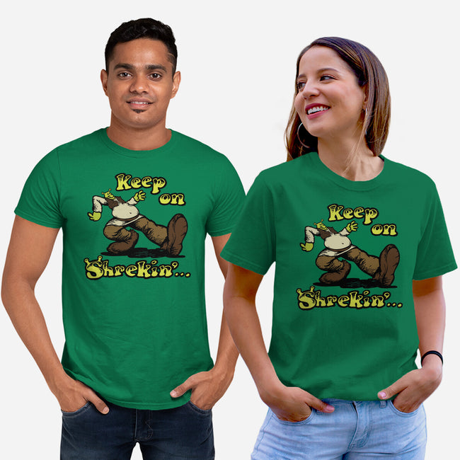 Keep On Shrekin-Unisex-Basic-Tee-joshua_millustrator