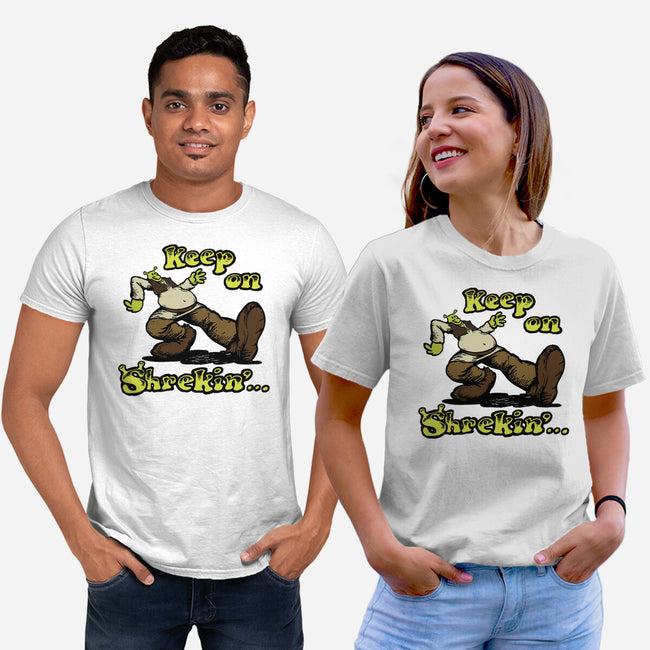 Keep On Shrekin-Unisex-Basic-Tee-joshua_millustrator