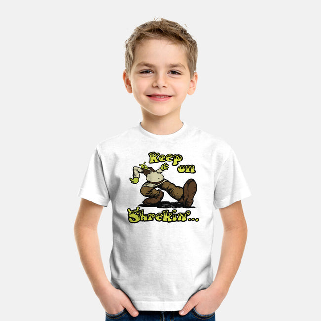 Keep On Shrekin-Youth-Basic-Tee-joshua_millustrator