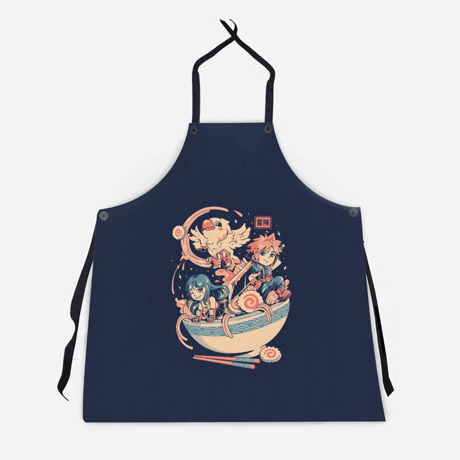 Adventure Bowl-Unisex-Kitchen-Apron-Arigatees