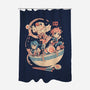 Adventure Bowl-None-Polyester-Shower Curtain-Arigatees