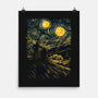 A Starry Night On Tatooine-None-Matte-Poster-Mattania