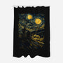 A Starry Night On Tatooine-None-Polyester-Shower Curtain-Mattania