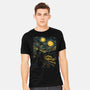 A Starry Night On Tatooine-Mens-Heavyweight-Tee-Mattania