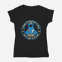 Breakfast Cookies-Womens-V-Neck-Tee-BridgeWalker