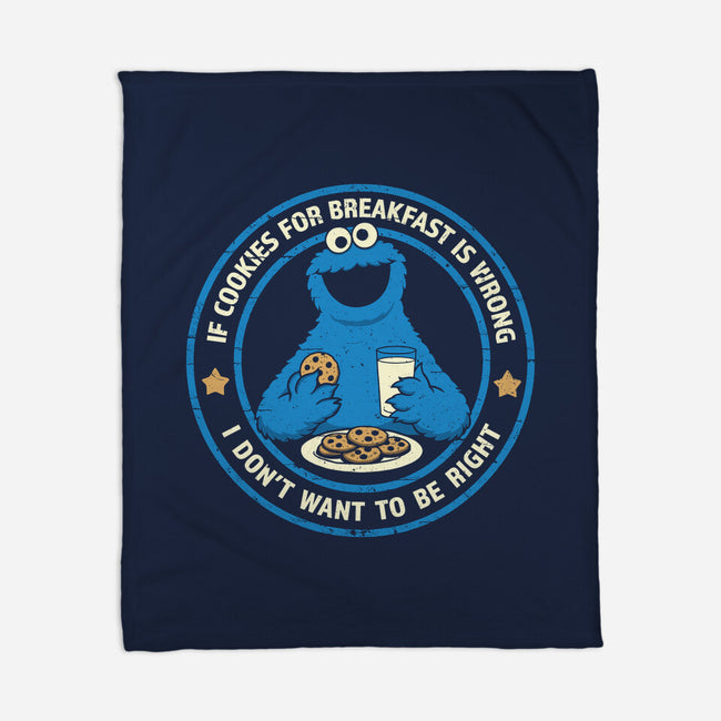 Breakfast Cookies-None-Fleece-Blanket-BridgeWalker