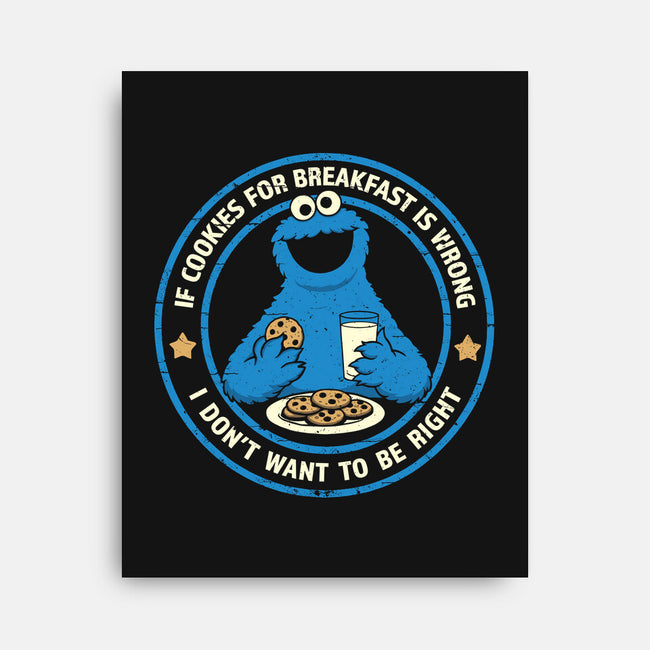 Breakfast Cookies-None-Stretched-Canvas-BridgeWalker