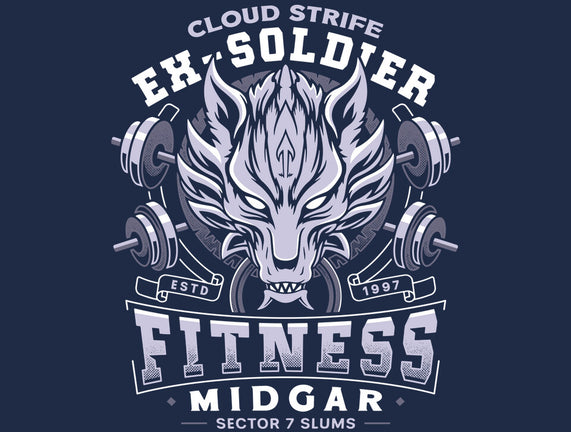 Strife Midgar Fitness Emblem