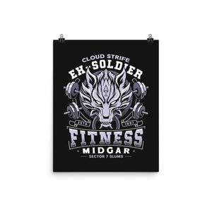 Strife Midgar Fitness Emblem