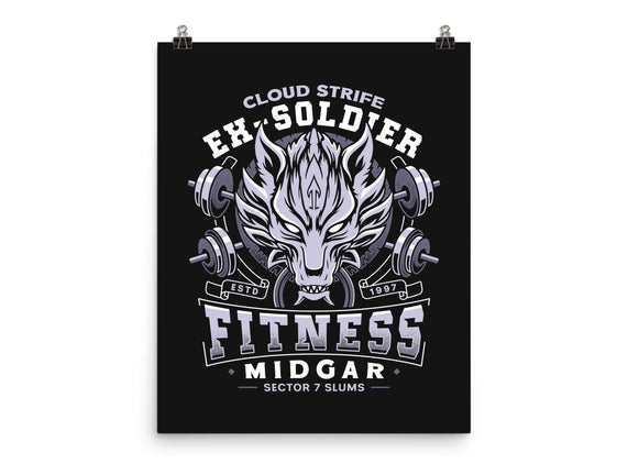 Strife Midgar Fitness Emblem