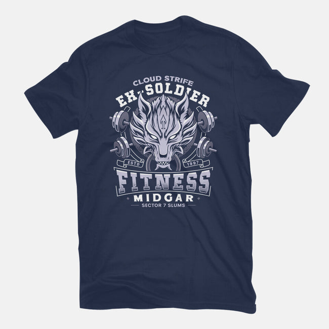 Strife Midgar Fitness Emblem-Mens-Premium-Tee-LAGELANTEE