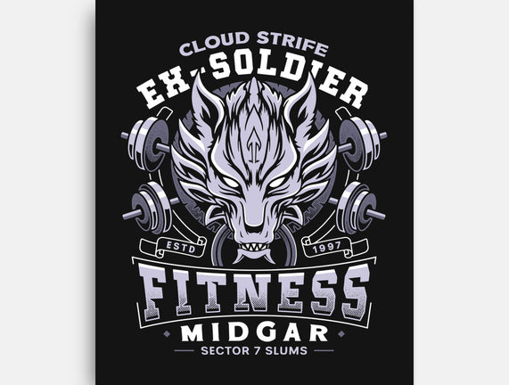 Strife Midgar Fitness Emblem