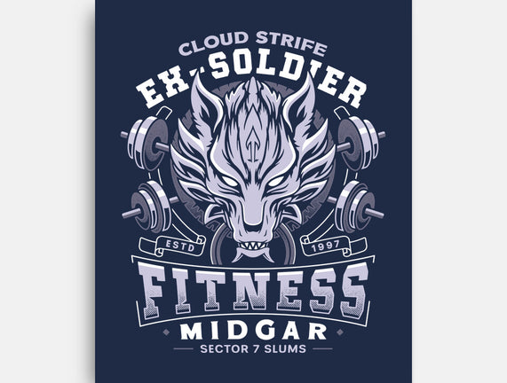 Strife Midgar Fitness Emblem