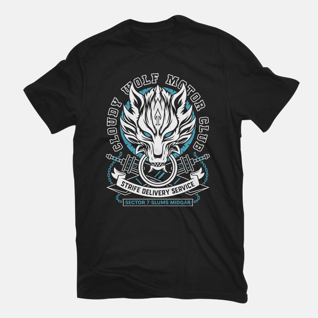 Cloudy Wolf Midgar Motor-Mens-Premium-Tee-LAGELANTEE
