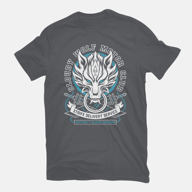Cloudy Wolf Midgar Motor-Unisex-Basic-Tee-LAGELANTEE