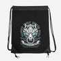 Cloudy Wolf Midgar Motor-None-Drawstring-Bag-LAGELANTEE