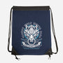 Cloudy Wolf Midgar Motor-None-Drawstring-Bag-LAGELANTEE