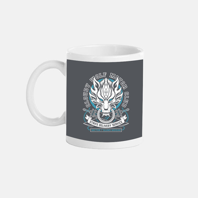 Cloudy Wolf Midgar Motor-None-Mug-Drinkware-LAGELANTEE