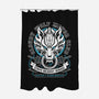 Cloudy Wolf Midgar Motor-None-Polyester-Shower Curtain-LAGELANTEE
