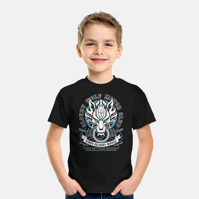 Cloudy Wolf Midgar Motor-Youth-Basic-Tee-LAGELANTEE