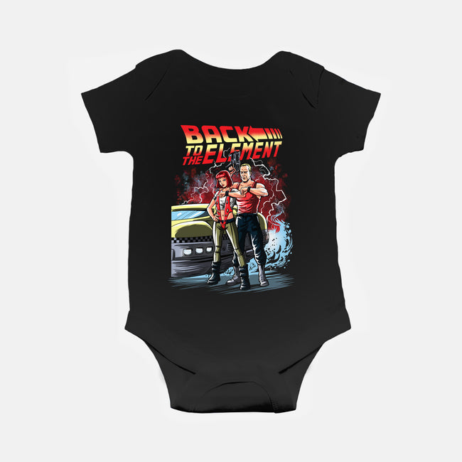 Back To The Element-Baby-Basic-Onesie-zascanauta