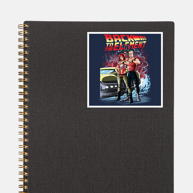 Back To The Element-None-Glossy-Sticker-zascanauta