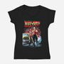 Back To The Element-Womens-V-Neck-Tee-zascanauta