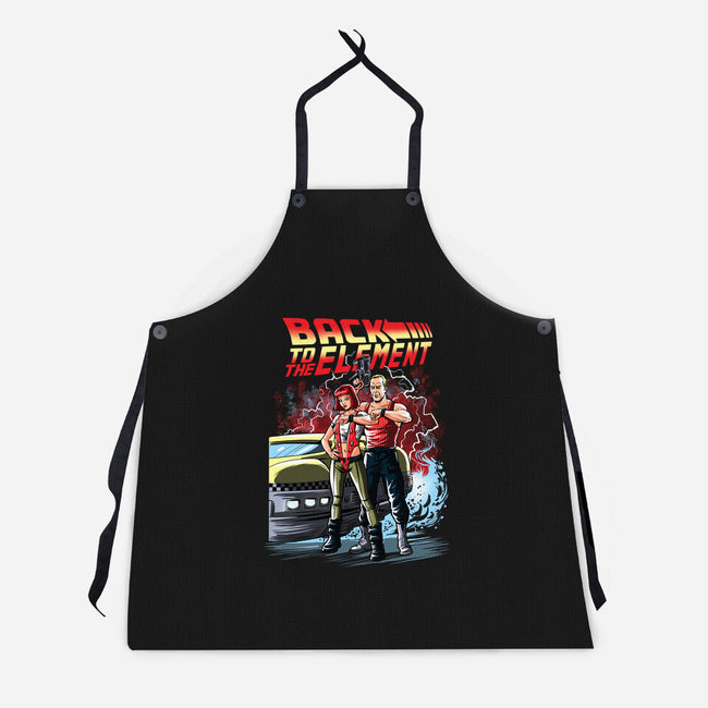 Back To The Element-Unisex-Kitchen-Apron-zascanauta