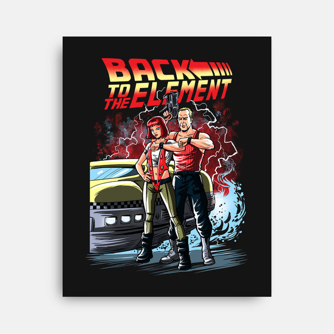 Back To The Element-None-Stretched-Canvas-zascanauta