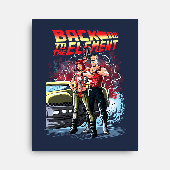 Back To The Element-None-Stretched-Canvas-zascanauta