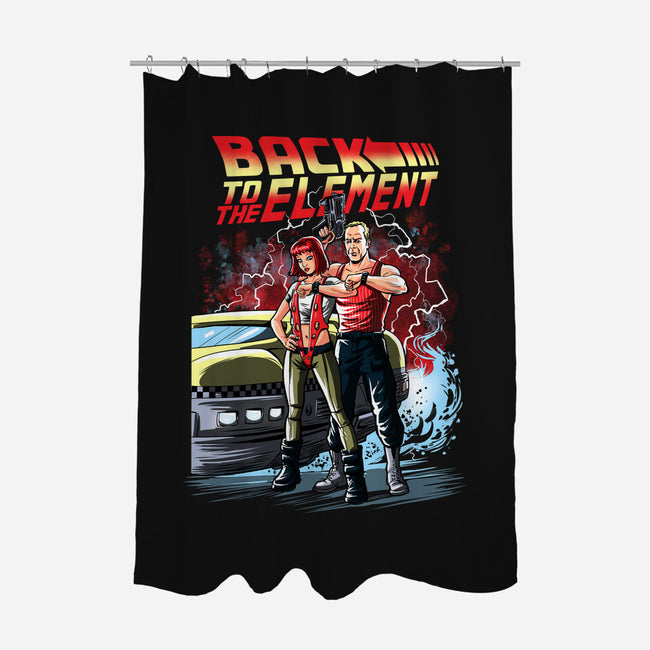 Back To The Element-None-Polyester-Shower Curtain-zascanauta
