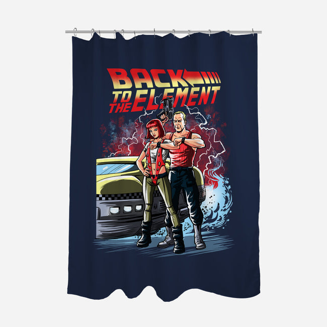Back To The Element-None-Polyester-Shower Curtain-zascanauta